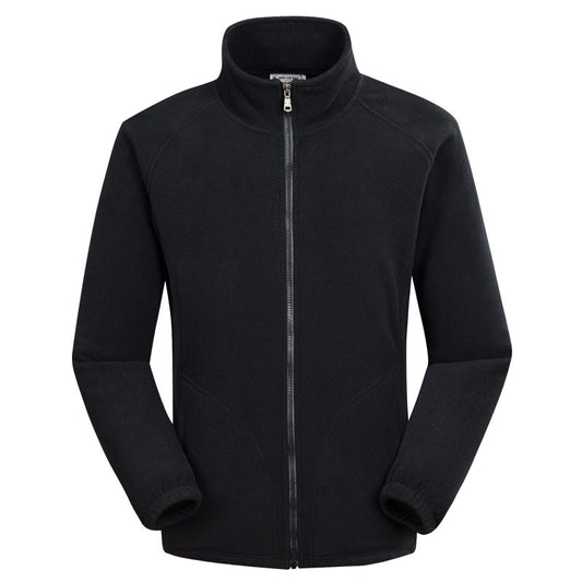 Veste Polaire Col Montant Homme Noir