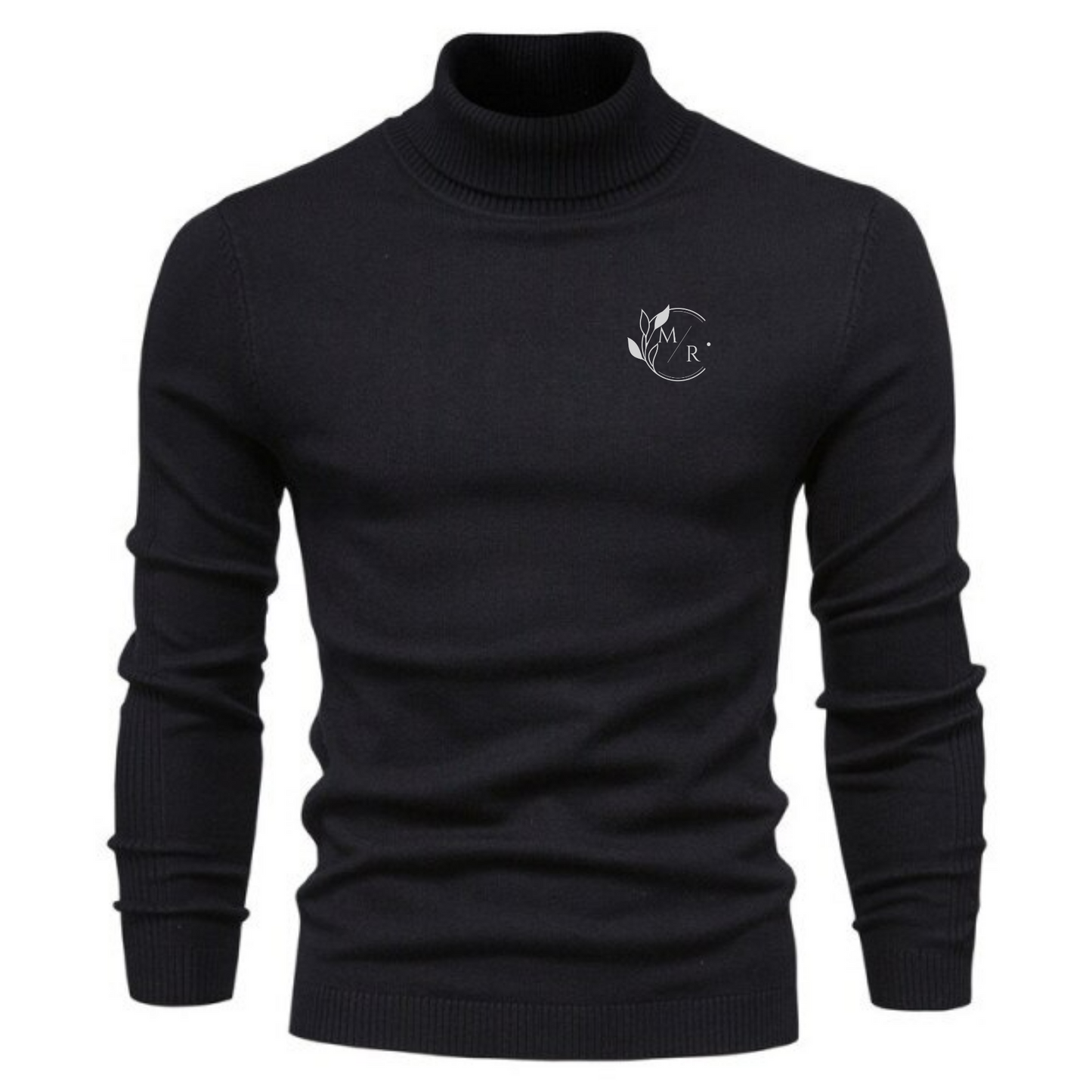 Col Roulé "Mister" pour Homme Noir