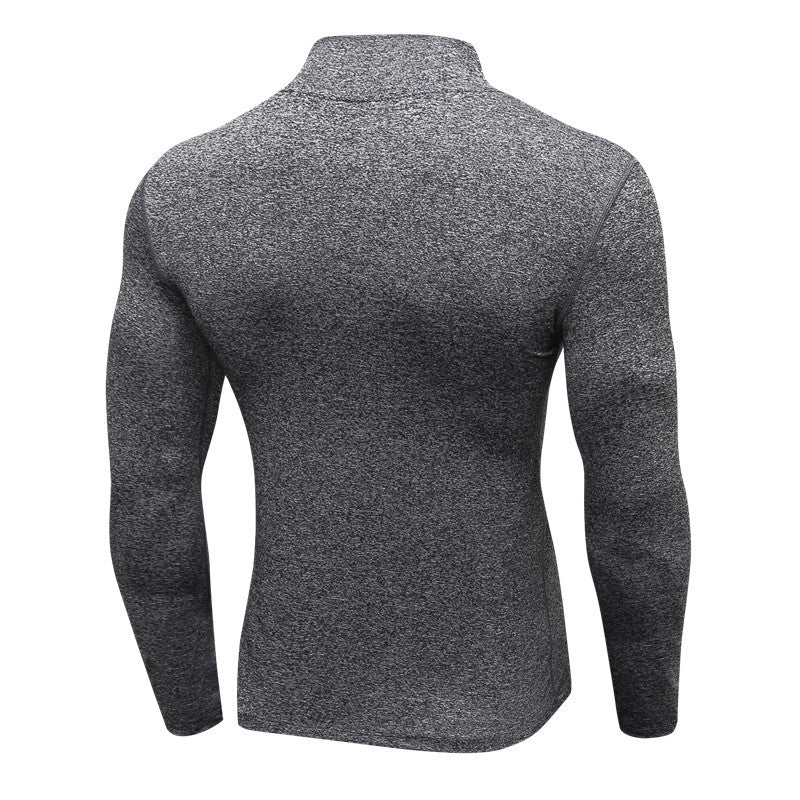 Pull Zip Homme Gris Clair
