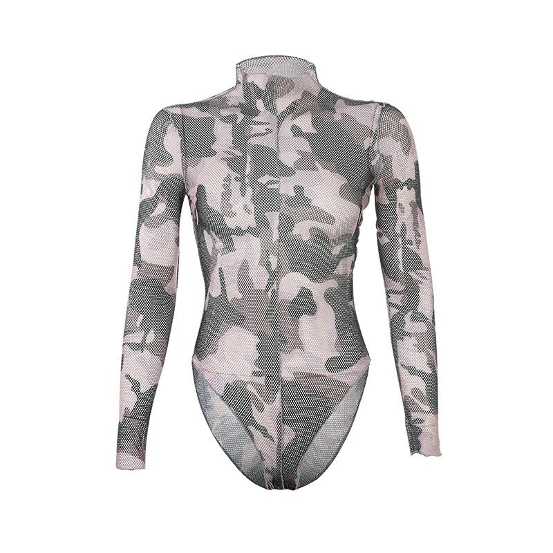 Body Col Montant Imprimé Serpent