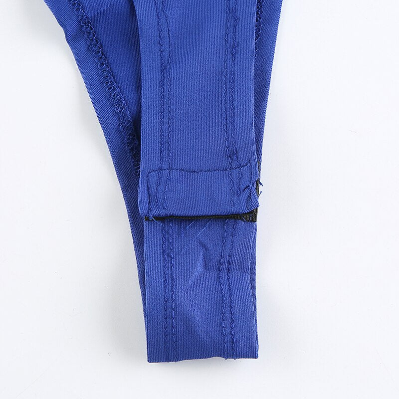 Body Col Montant Bleu Rock More