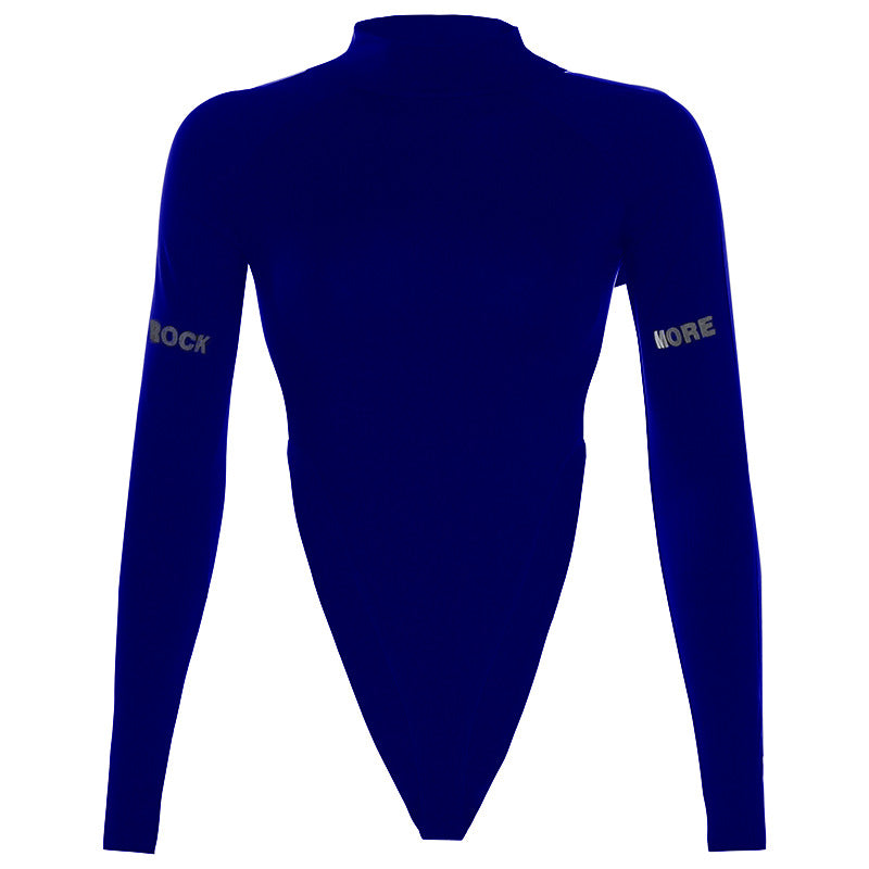 Body Col Montant Bleu Rock More