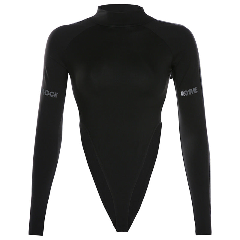 Body Col Montant Noir Rock More