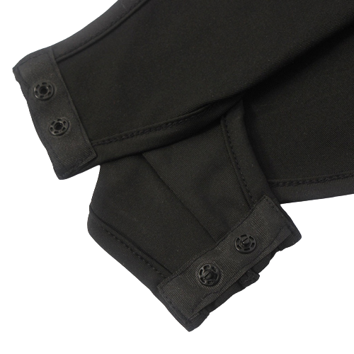 Body Col Montant Sans Manche Noir
