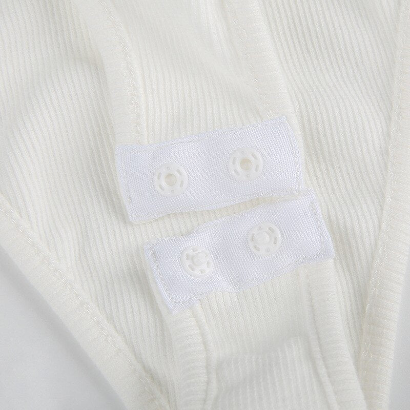 Body Col Roulé Blanc