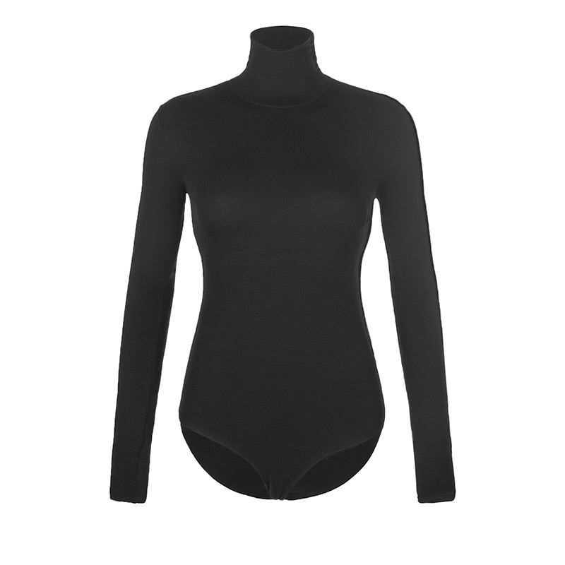 Body Col Roulé Noir
