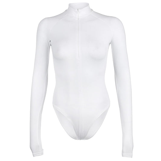 Body Zip Blanc