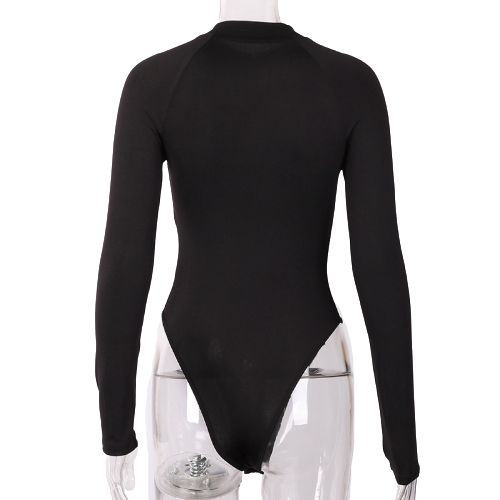 Body Zip Noir de Dos