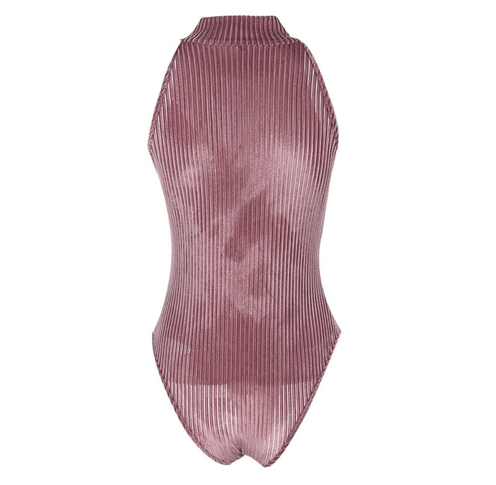 Body avec Col Sans Manches