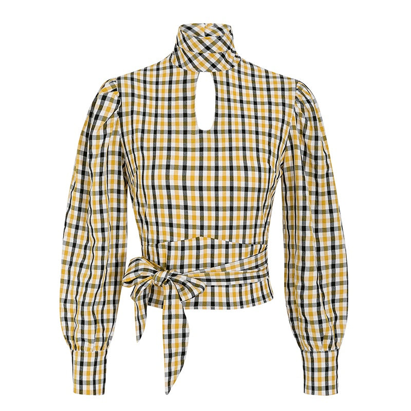 Crop Top Carreaux