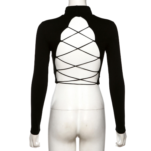 Crop Top Dos Dénudé