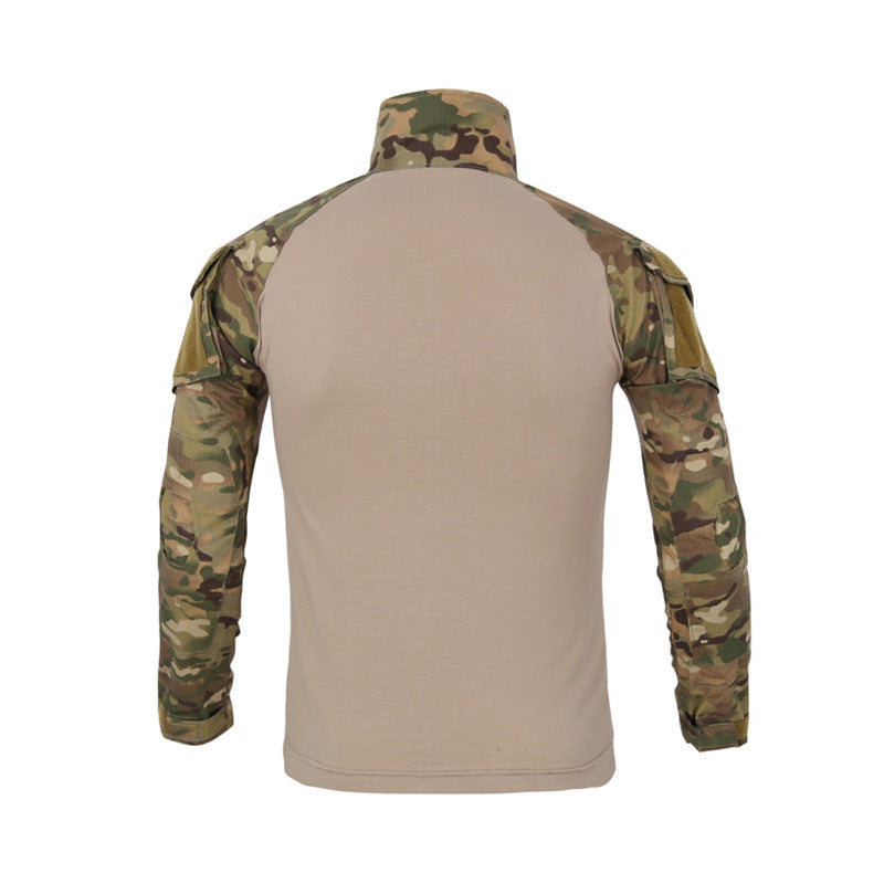 Pull Militaire Zippé Homme Vert Clair