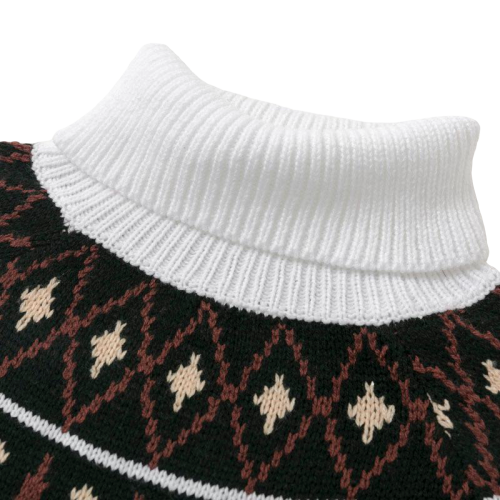 Robe-Pull Col Roulé