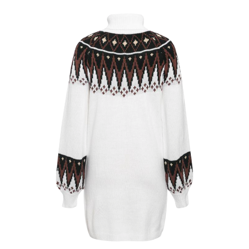 robe pull col roule