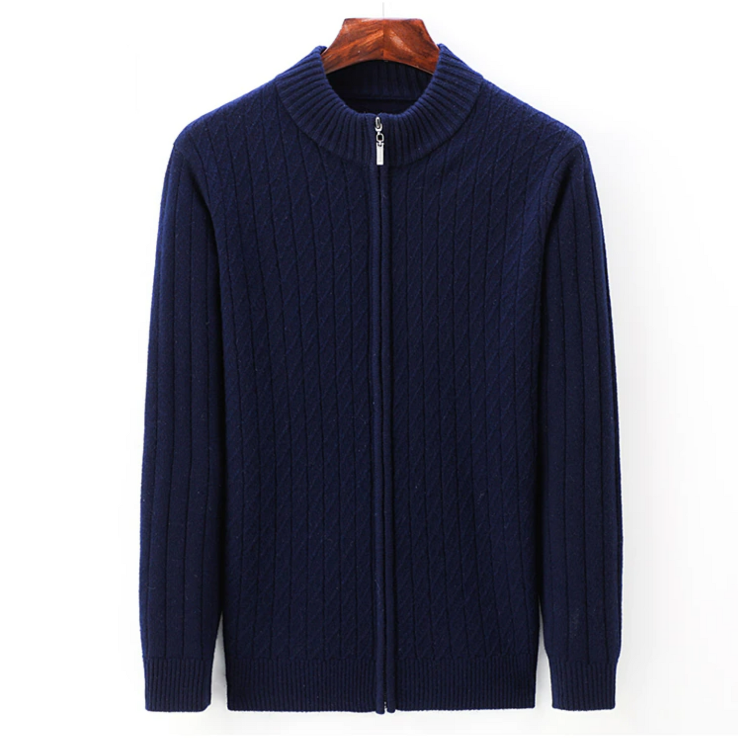 Veste Cachemire Homme Bleu Marine