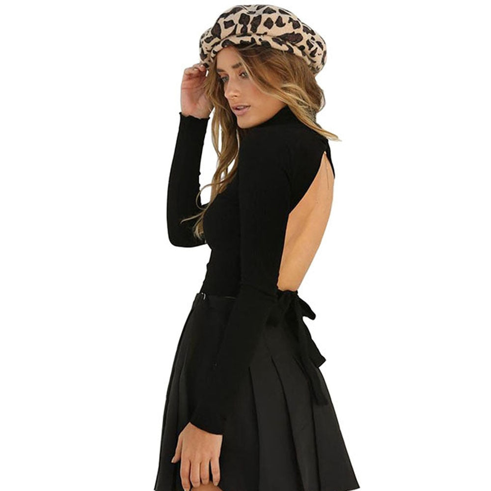 crop top dos ouvert
