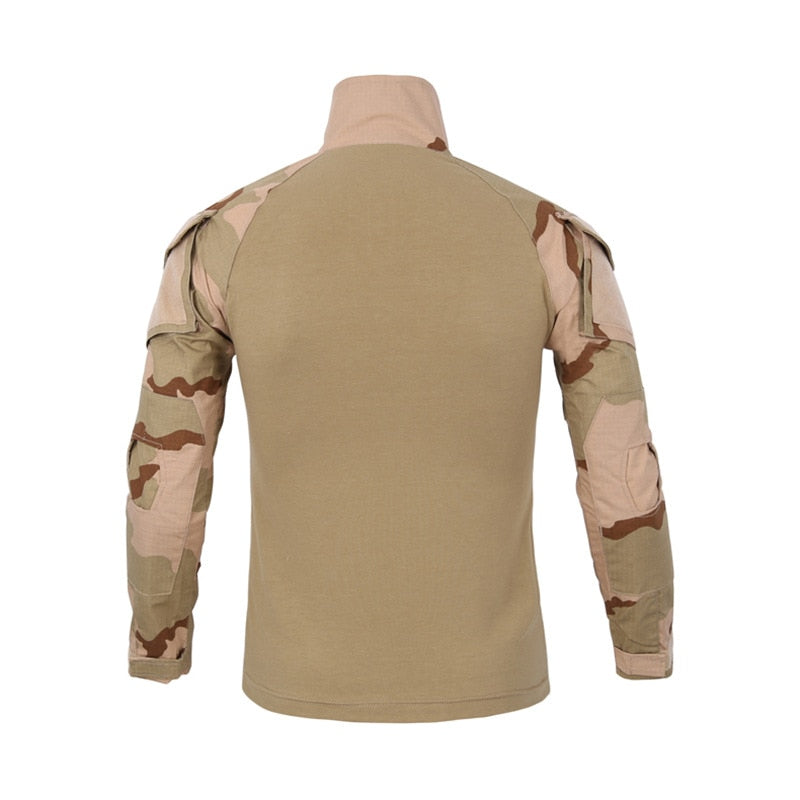 Pull Militaire Zippé Homme Beige