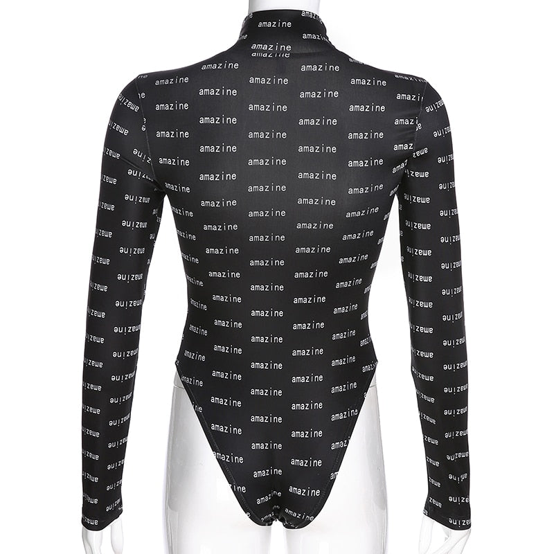 Body Col Montant Motifs