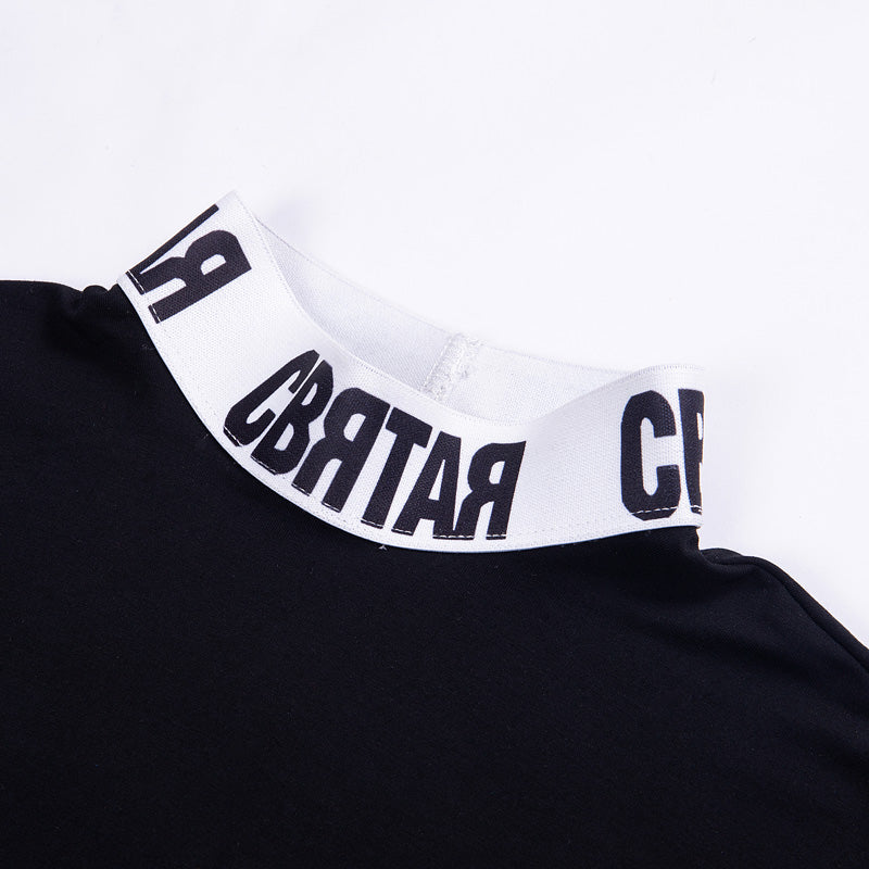 Body Col Montant Noir