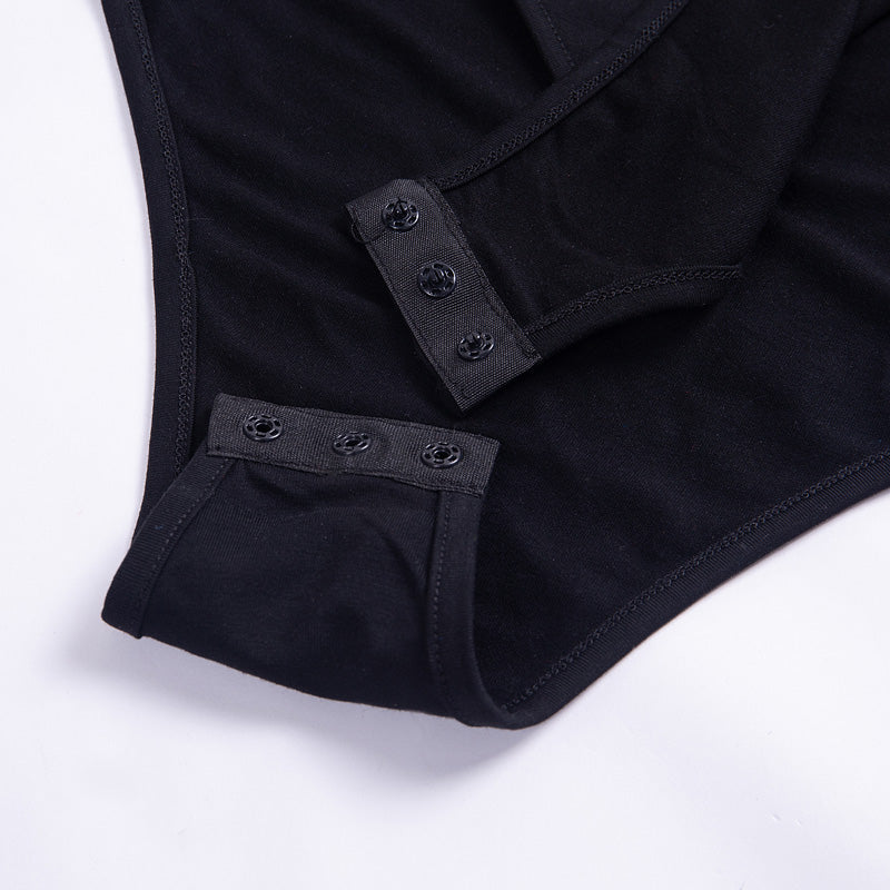 Body Col Montant Noir