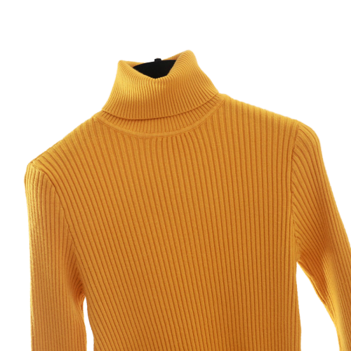 Col Roulé Jaune