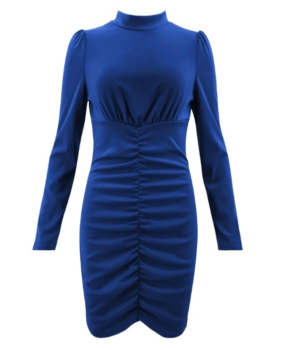 robe col montant femme