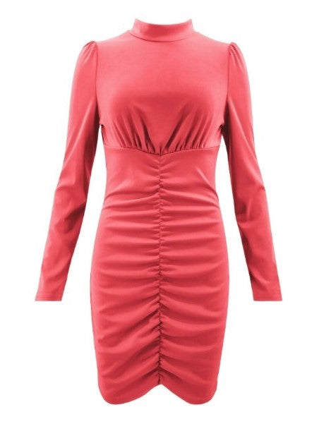 robe col montant femme