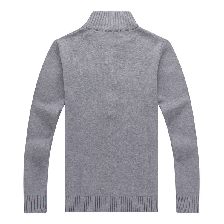 Veste Col Montant Homme Grise Claire