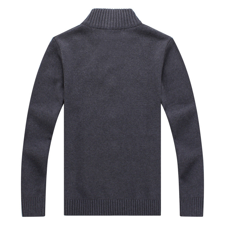 Veste Col Montant Homme Grise Foncé