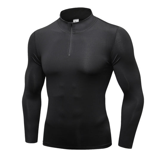 Pull Zippé Homme Noir