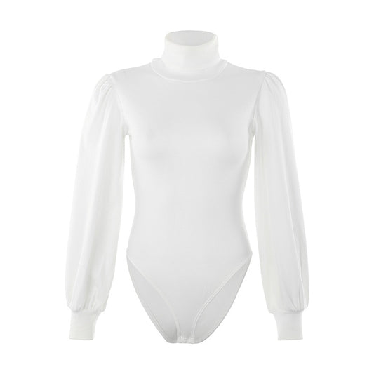 Body Col Roulé Blanc