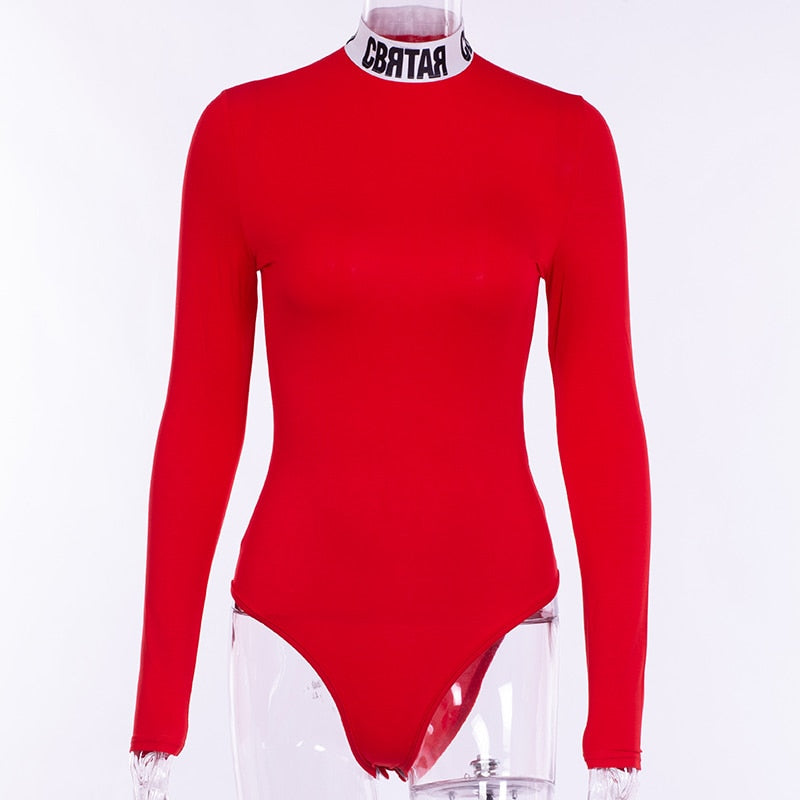 body col montant rouge