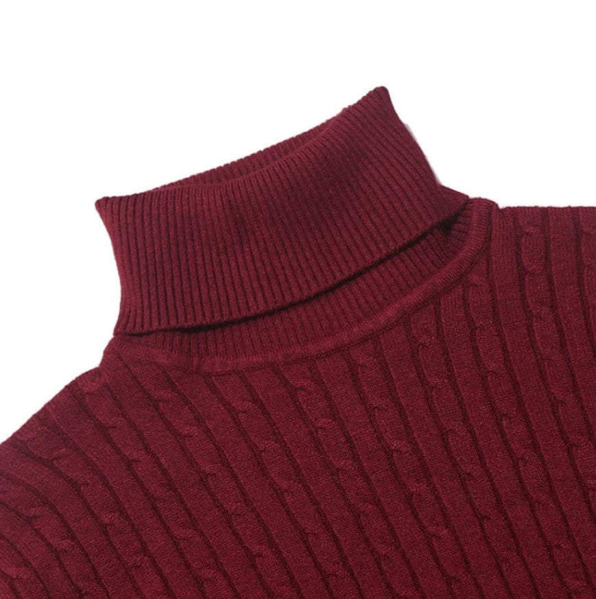 Col Roul Homme Rouge Bordeaux MonColRoul