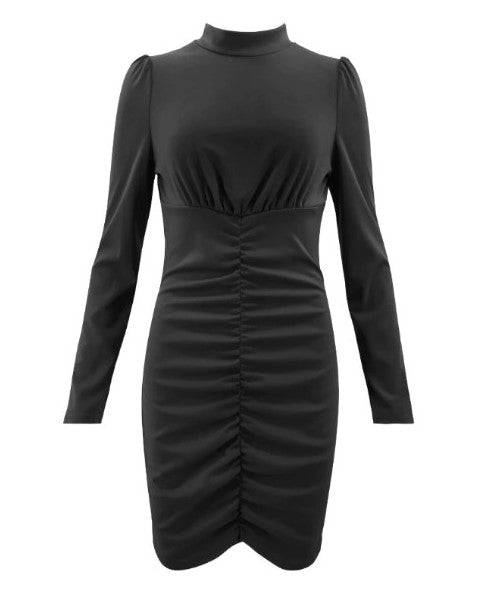 robe col montant femme